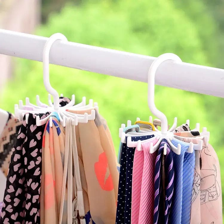 Tie Hanger, Twirl Tie Rack Holder, 20 Claw Rotating Scarf Hangers, Belt Scarves Hooks Hanger, Clothing Accessory Hanging Hook, Adjustable Tie Racks for Closet Organizer, Plastic Portable Tie Rack For Closets Tie Hanger, Twirl Tie Rack Holder, 20 Claw Rotating Scarf Hangers, Belt Scarves Hooks Hanger, Clothing Accessory Hanging Hook, Adjustable Tie Racks for Closet Organizer, Plastic Portable Tie Rack For Closets